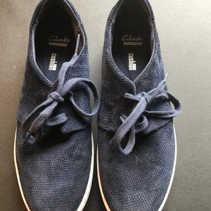 Women's Blue Clark Shoes
